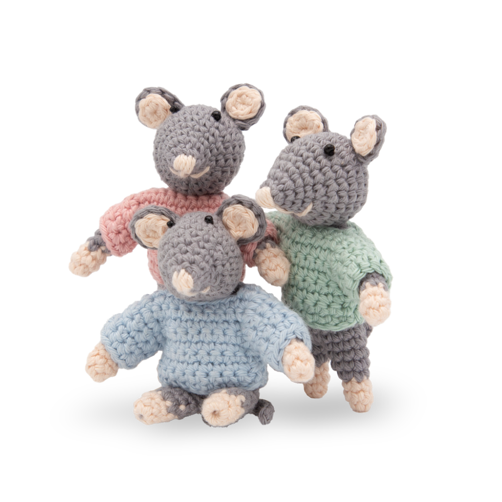 Crochet Kit - The Triplets
