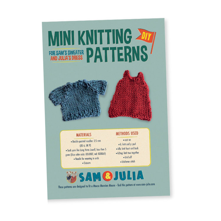 Pattern: Clothes for Sam & Julia (Knitting)