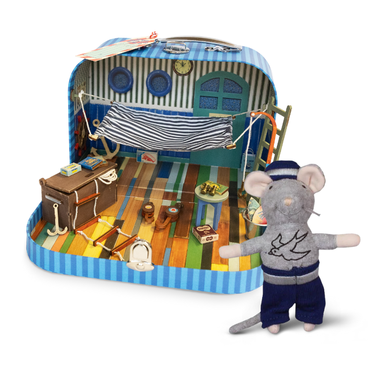 Cabin To Go & Grandpa Sailor Plush Bundle