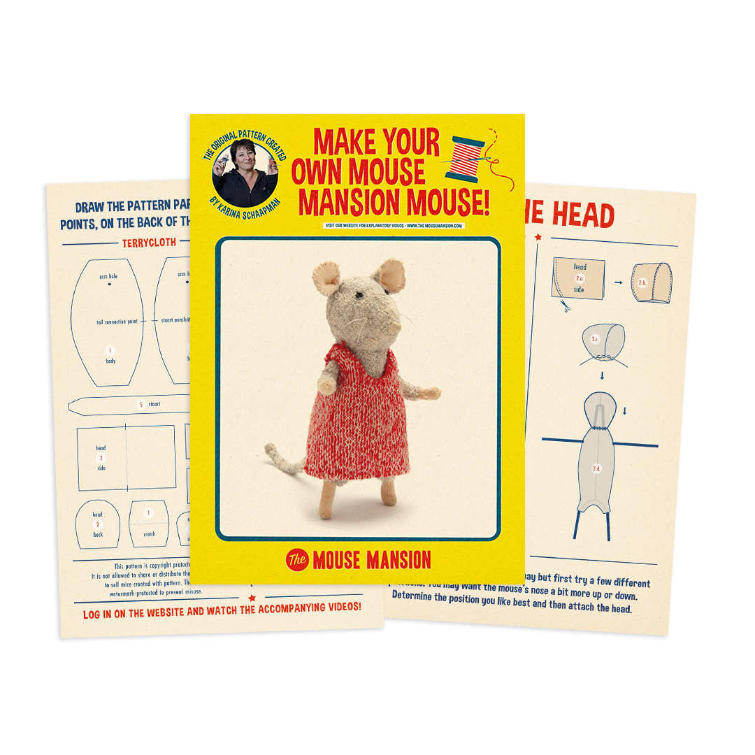 Pattern: Mouse Mansion Mouse (Sewing)