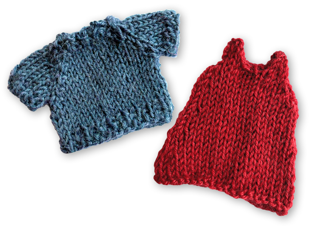 Pattern: Clothes for Sam & Julia (Knitting)