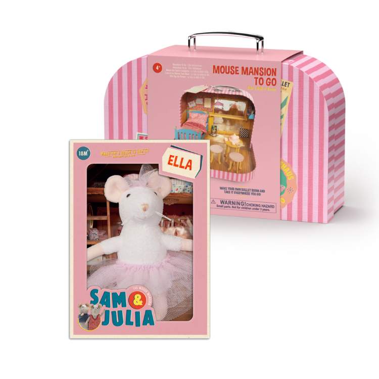 Mouse Mansion To Go - Ella's Ballet Room