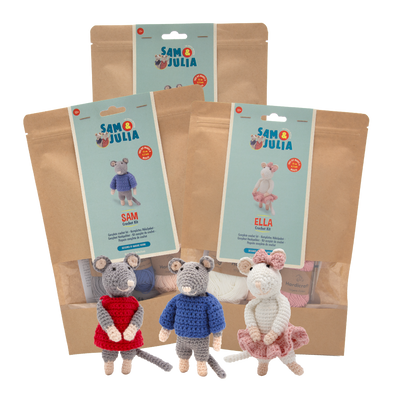 Sam, Julia & Ella Crochet Bundle