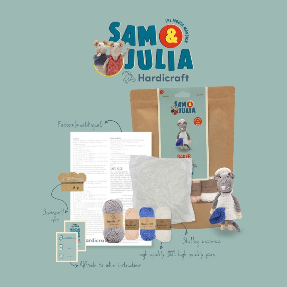 Crochet Kit - The Baker