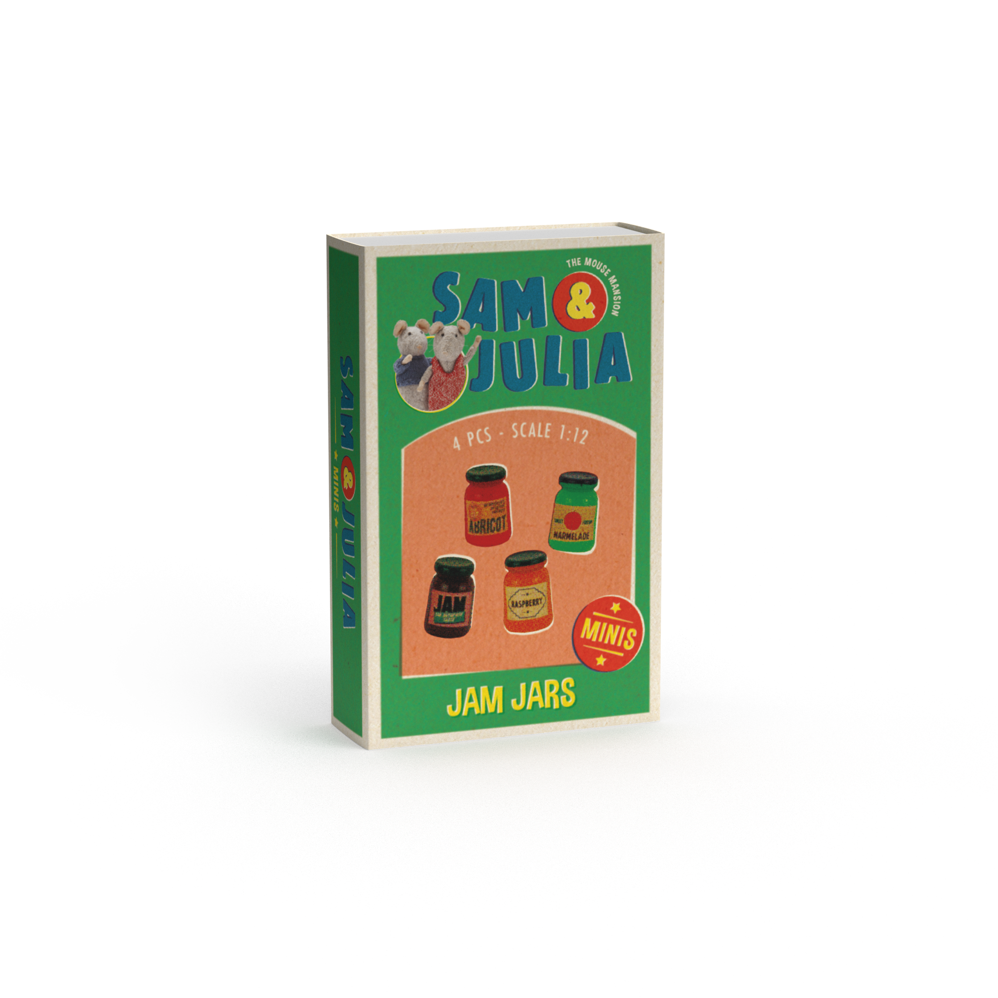 Minis - Jam Jars (4 pcs)
