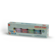 Acrylic Paint - Six basic colours