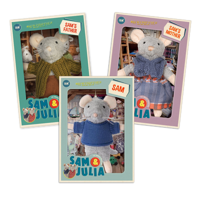 Sam, Mom & Dad Plush Bundle