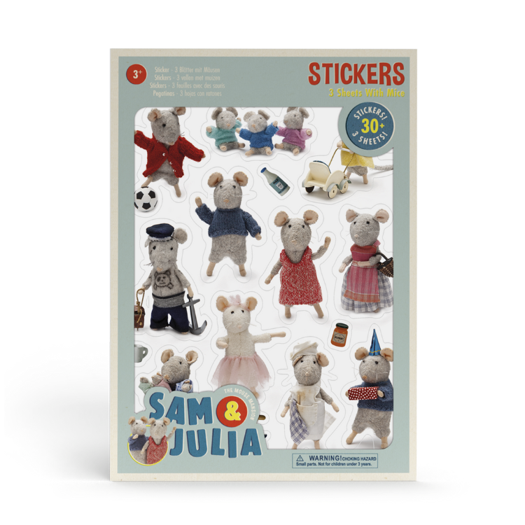 Stickers (set of 3 sheets)