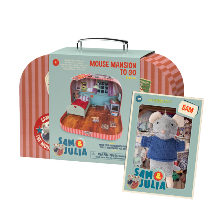 Bedroom To Go & Plush Sam Bundle