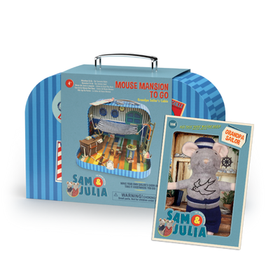 Cabin To Go & Grandpa Sailor Plush Bundle