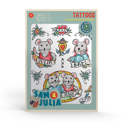 Temporary Tattoos X Henk Schiffmacher